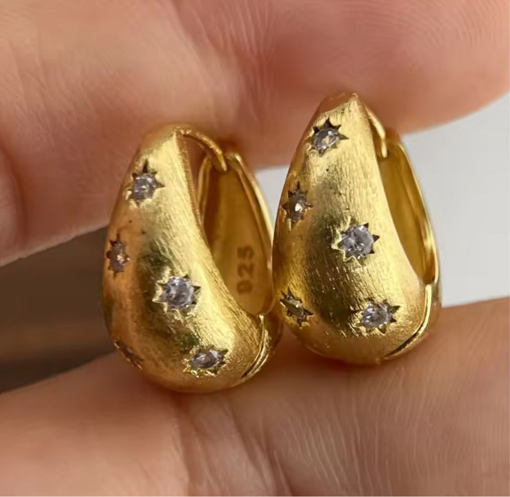 IRINA GOLDEN EARRINGS