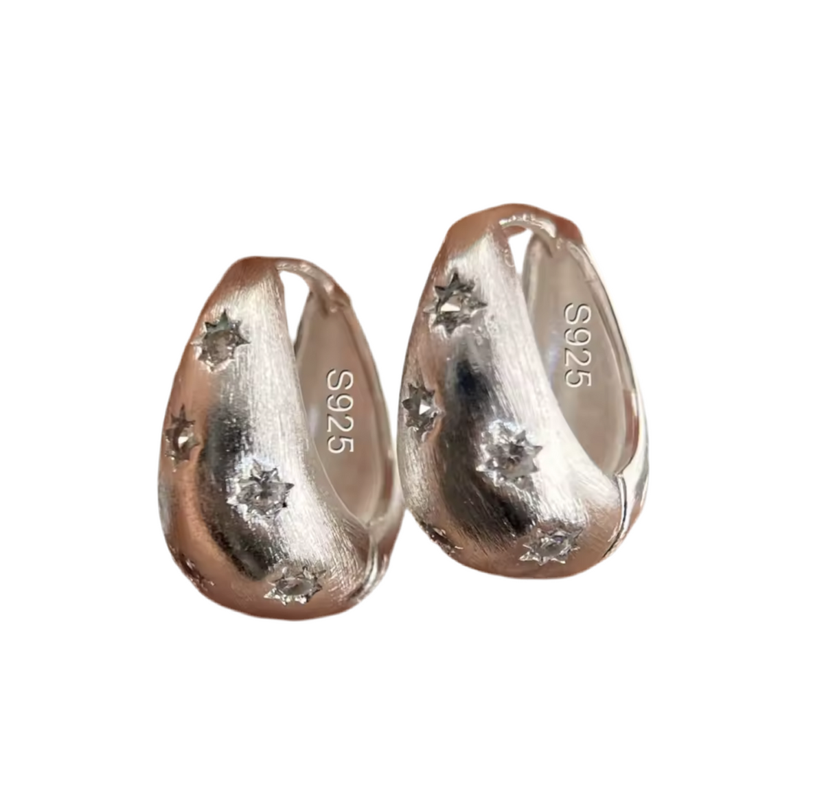 IRINA SILVER EARRINGS