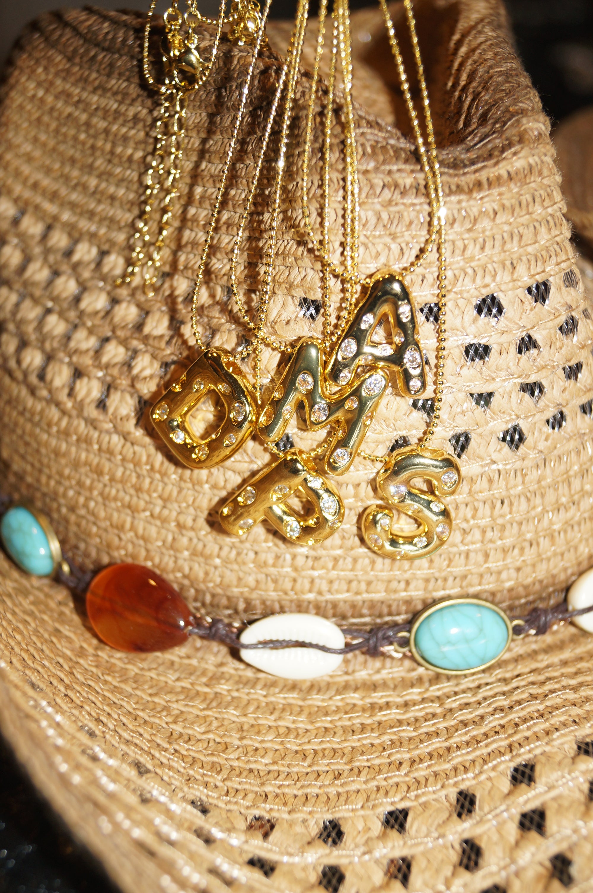 Initial necklace