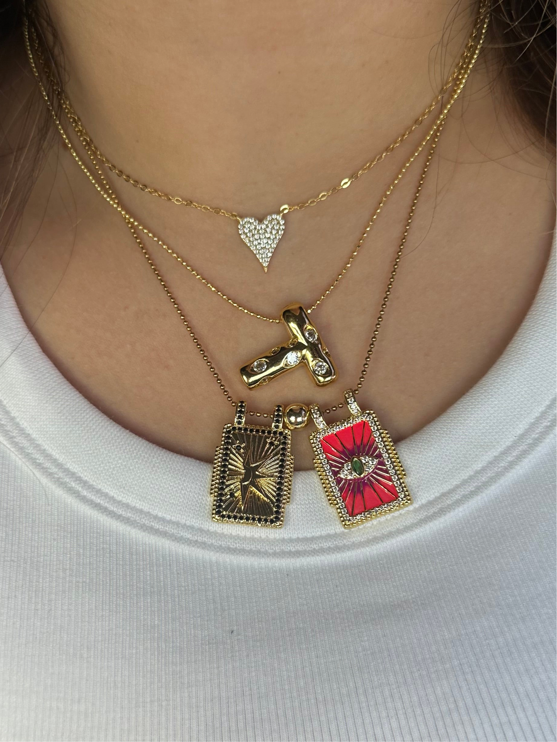 Initial necklace