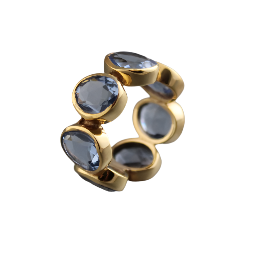 TANZANITE QUARTZ RING