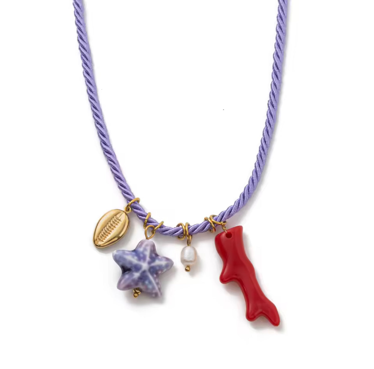 CORALIA CHARM NECKLACE