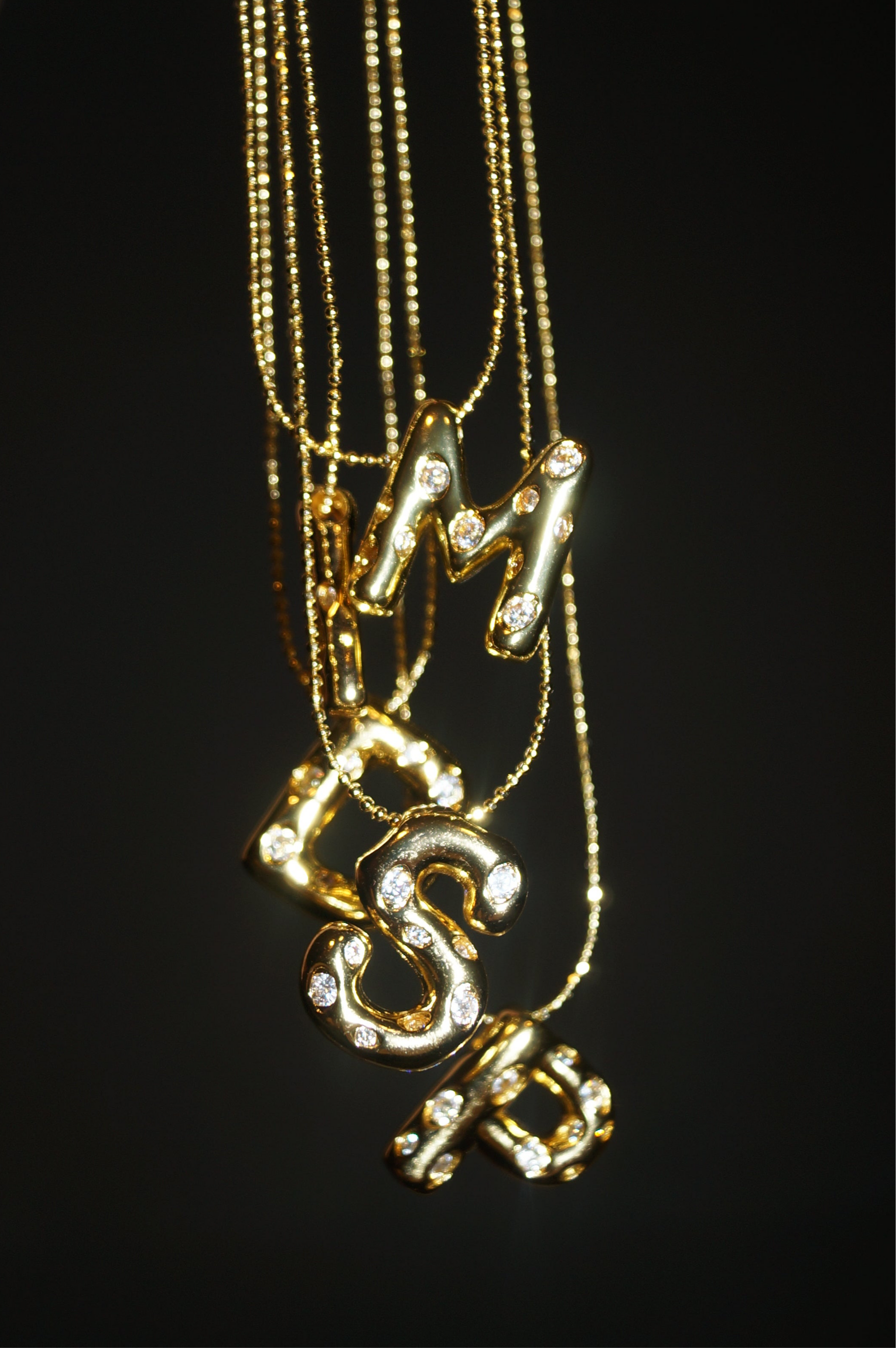 Initial necklace