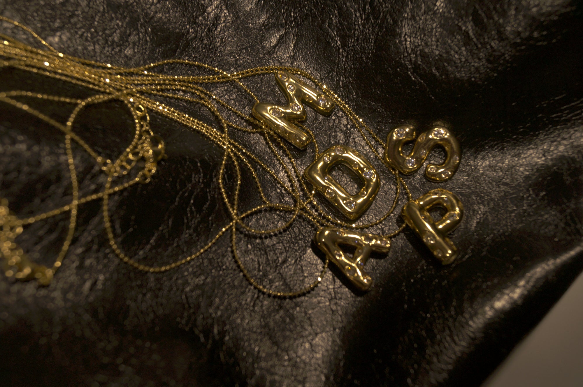 Initial necklace