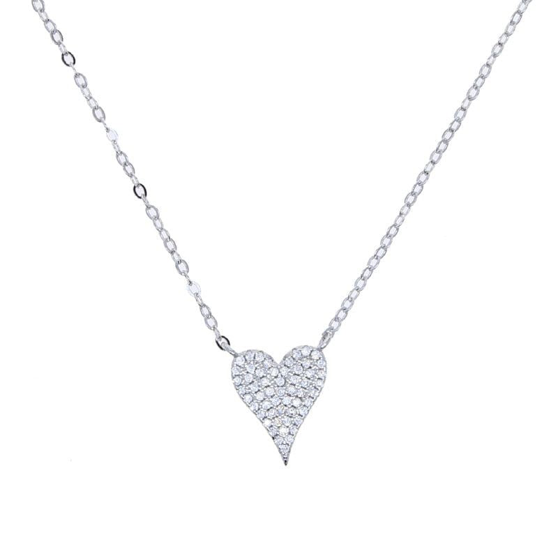 HEART OF SILVER NECKLACE